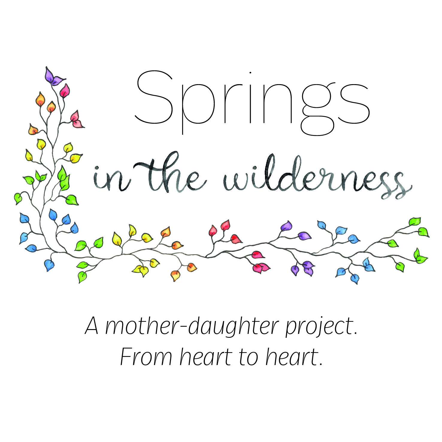 Springs in the wilderness